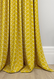 Orla Kiely Linear Stem, Sunflower - Made to Measure Curtains